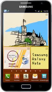 Смартфон Samsung Galaxy Note GT-N7000 Blue - Новодвинск